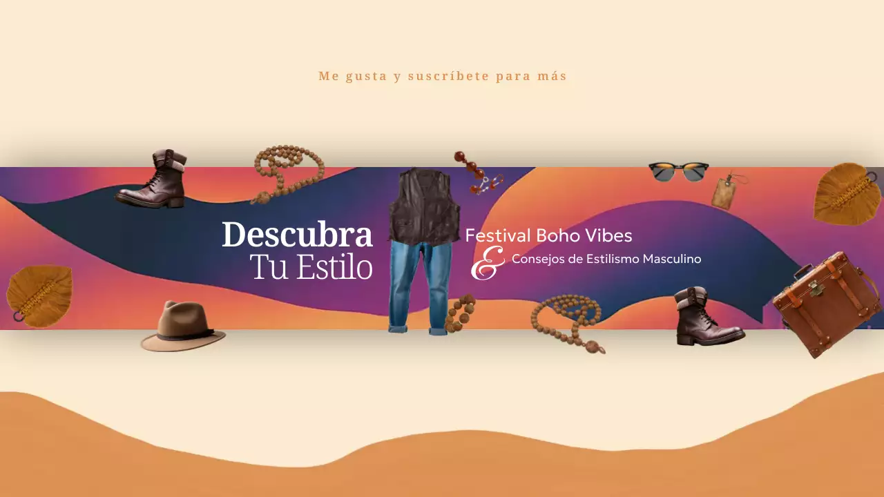 guía de moda boho naranja