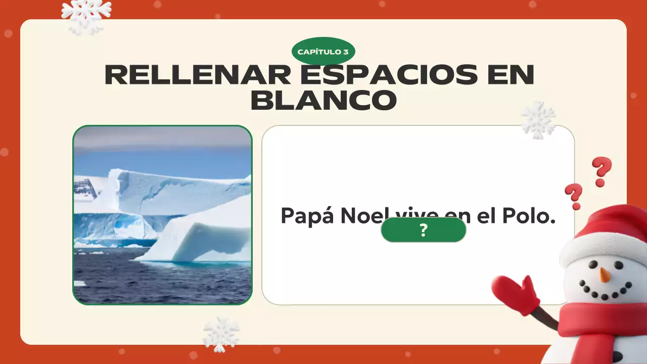 presentación festiva en rojo