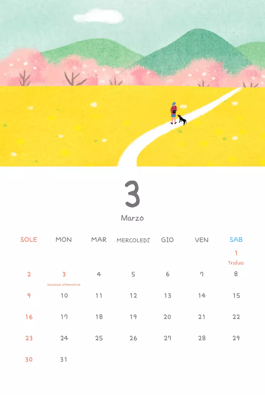 Simpatici calendari con illustrazioni di peluche