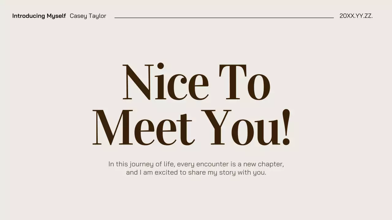 Bài thuyết trình giới thiệu Grey Modern