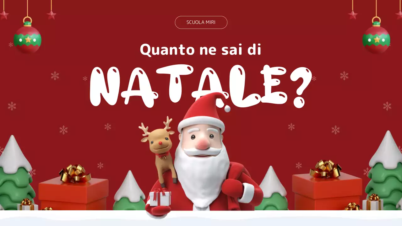 Guida ai quiz delle feste rosse