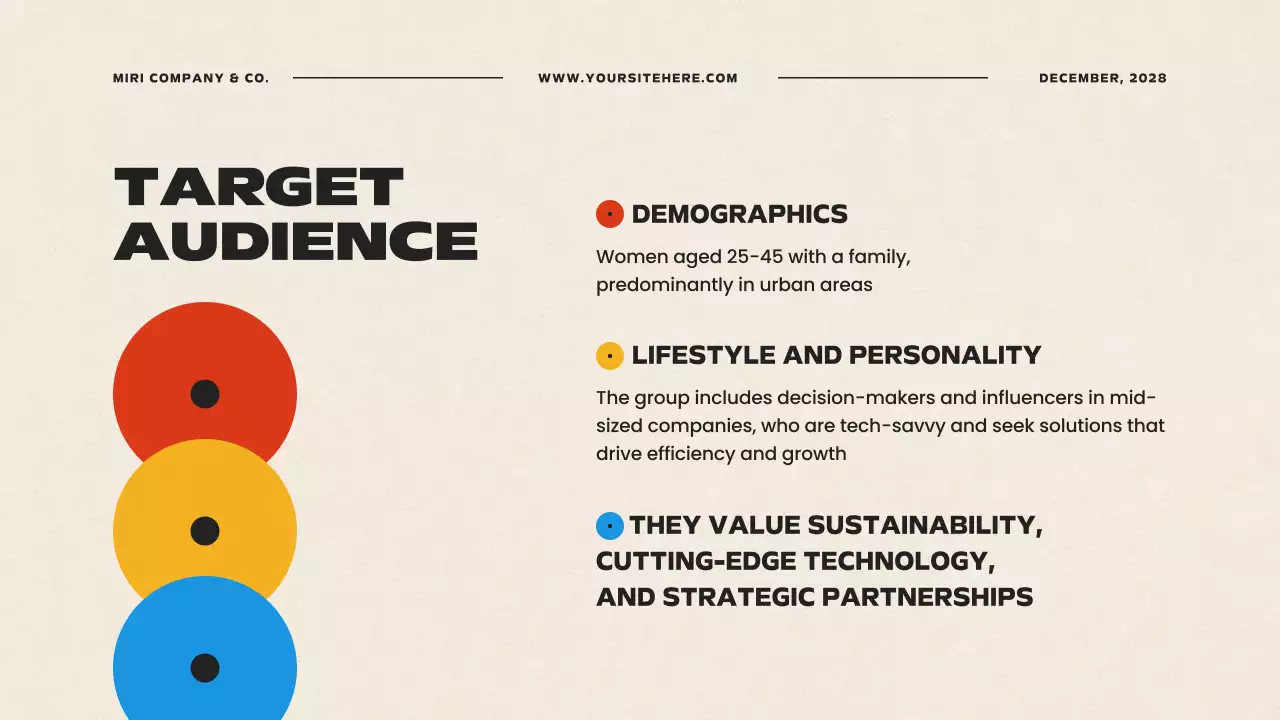 베이지 모던 비즈니스 플랜 프레젠테이션