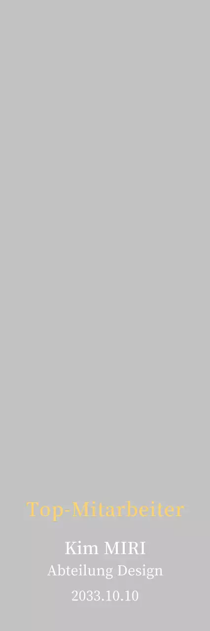 Gelbe einfache Listungstafel