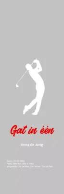 Eenvoudig golfen vieren