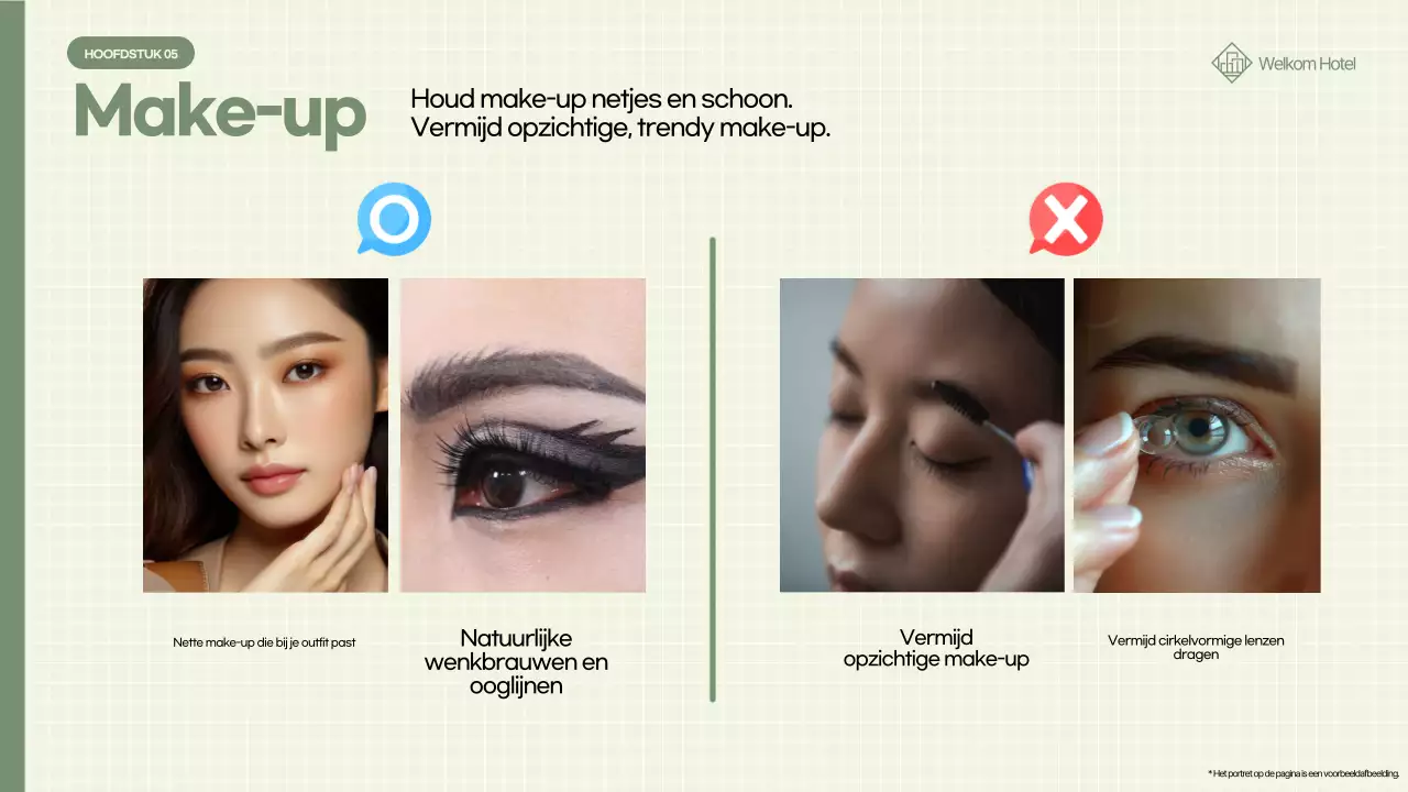 Training voor personeel over nette kaki dresscode