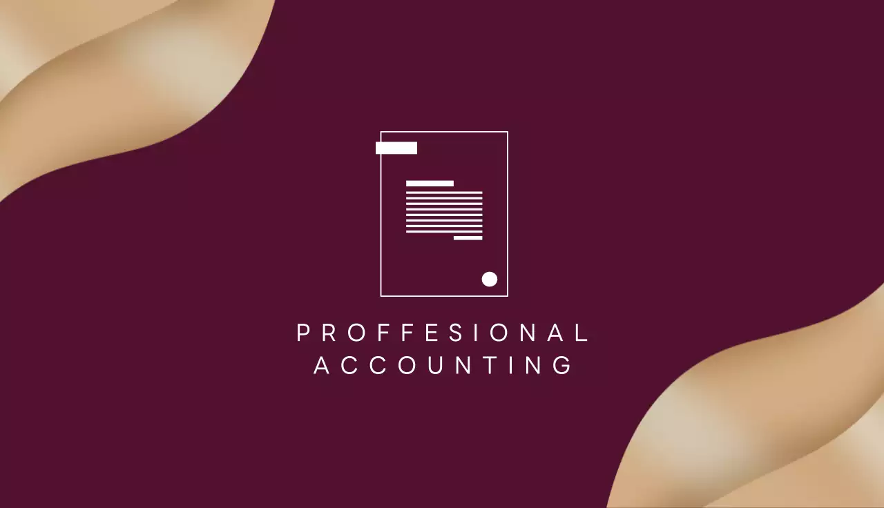 Beige Minimal Business Card