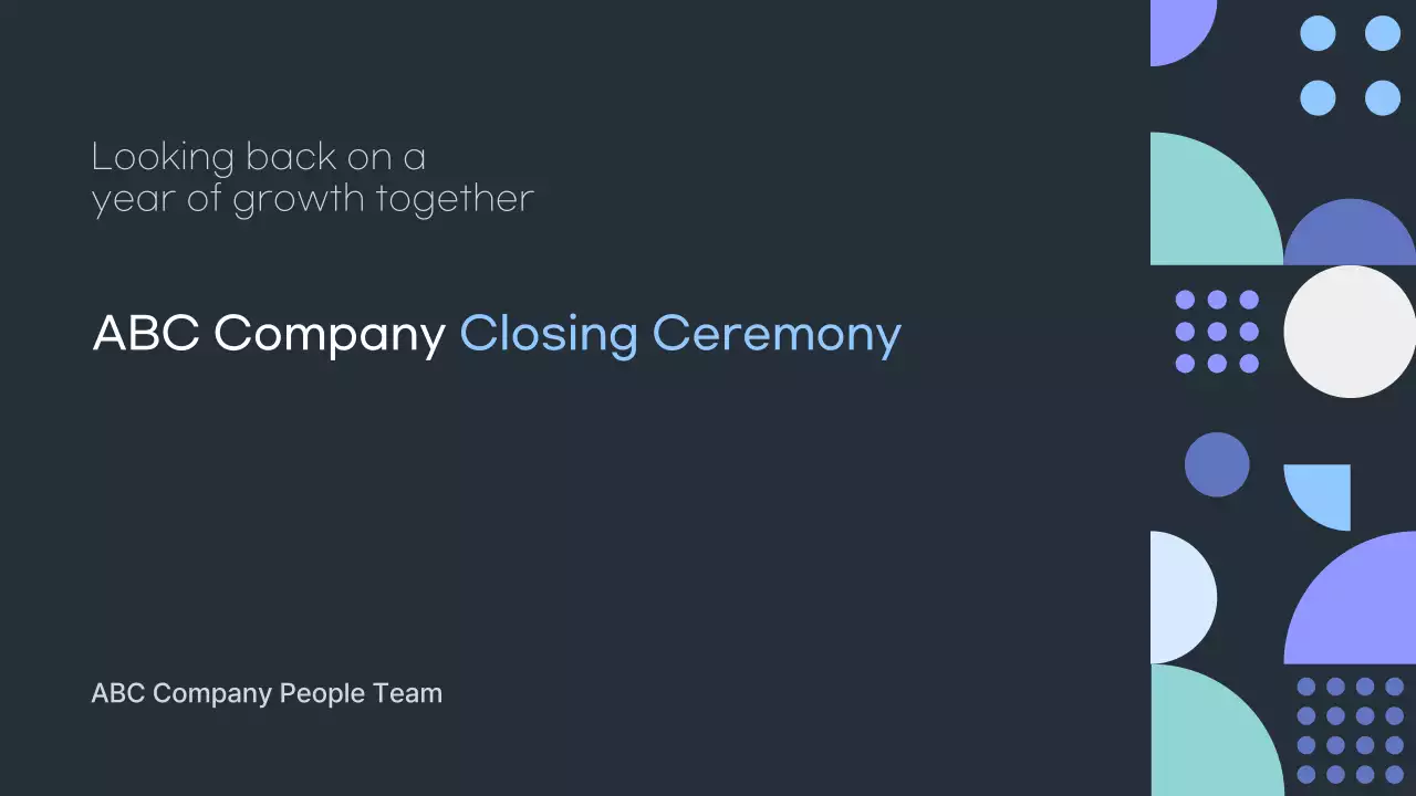 Sự kiện trình bày của Navy Modern Company