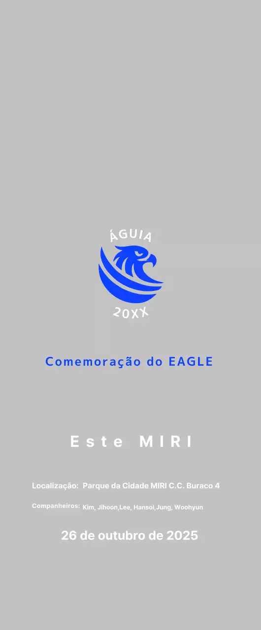 Comemorativo de Golfe Básico Azul