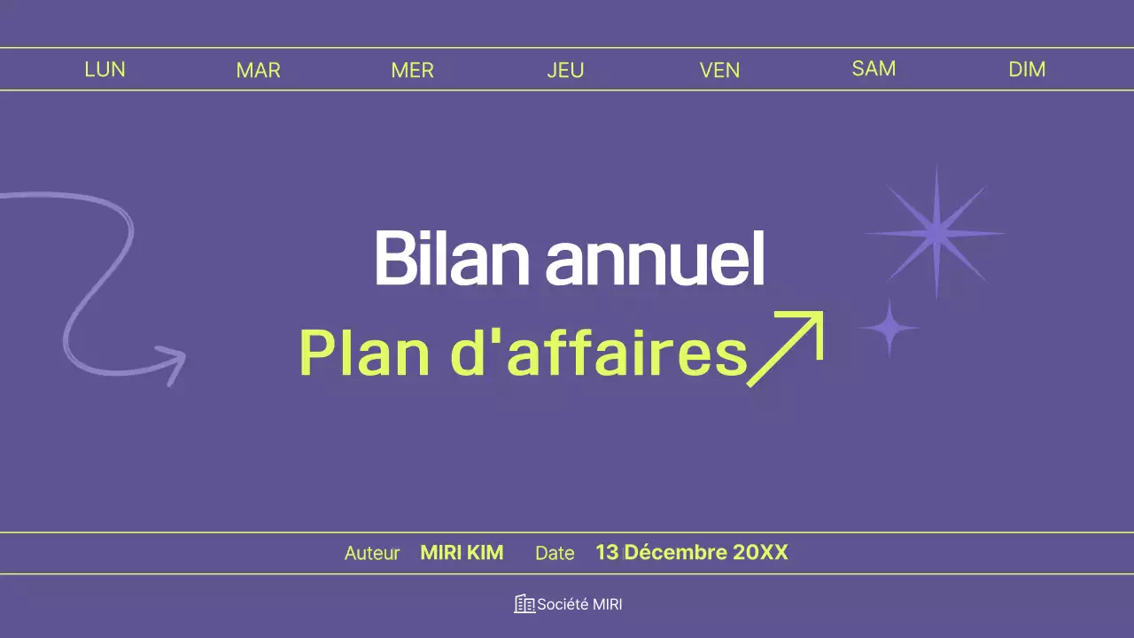 Planification d'un plan d'affaires Bora Modern