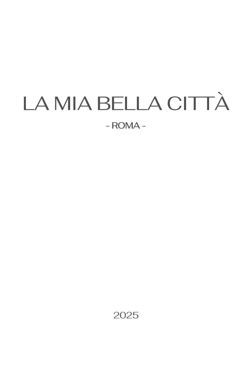 Un calendario fotografico dall'atmosfera pulita e urbana