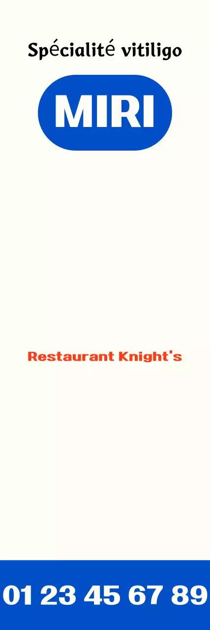Bannière promotionnelle pour le restaurant Knight's Baekbanjip