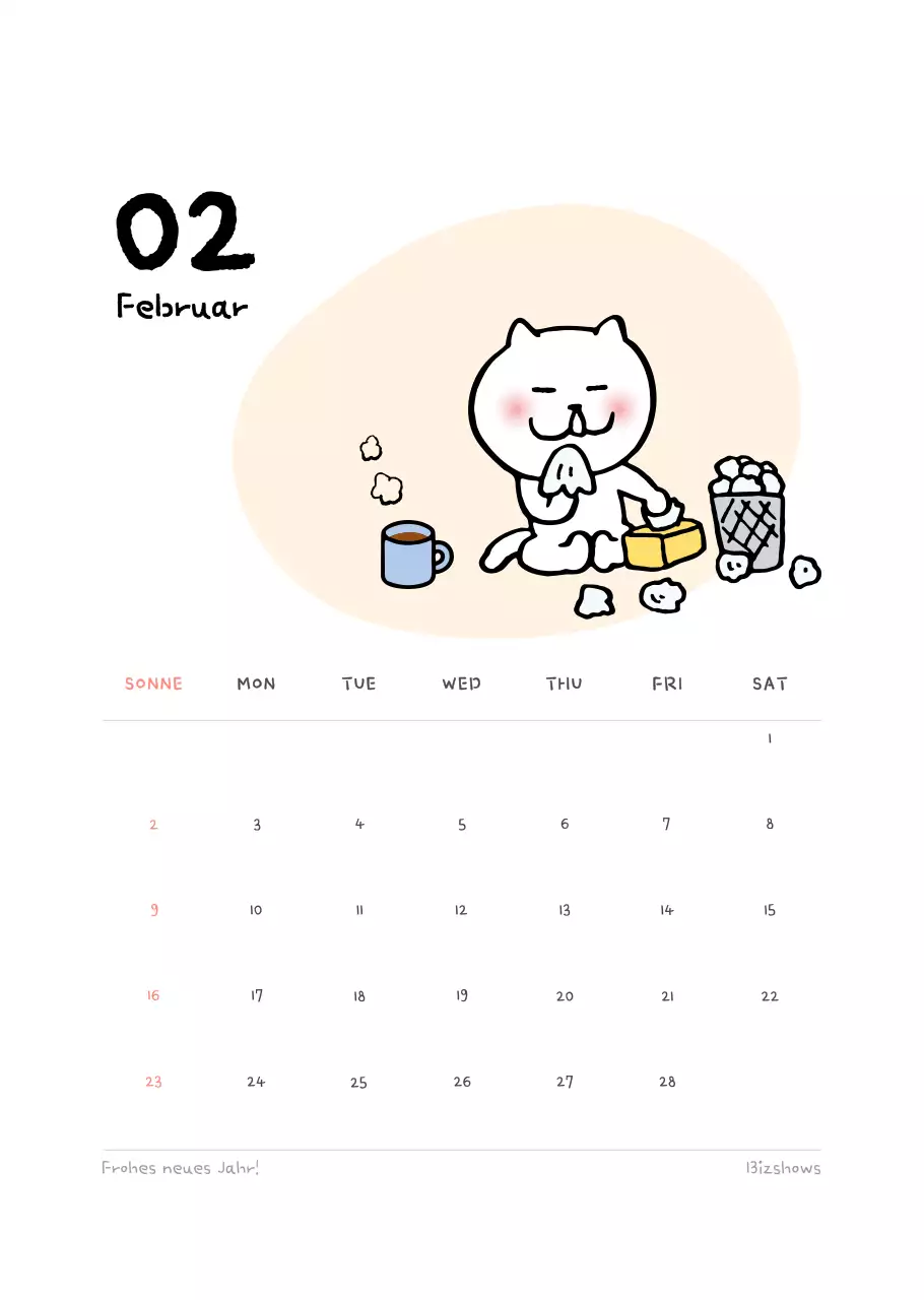 Tageskalender aus Elfenbein