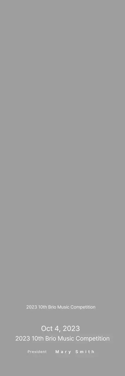 Daftar Kompetisi yang Rapi