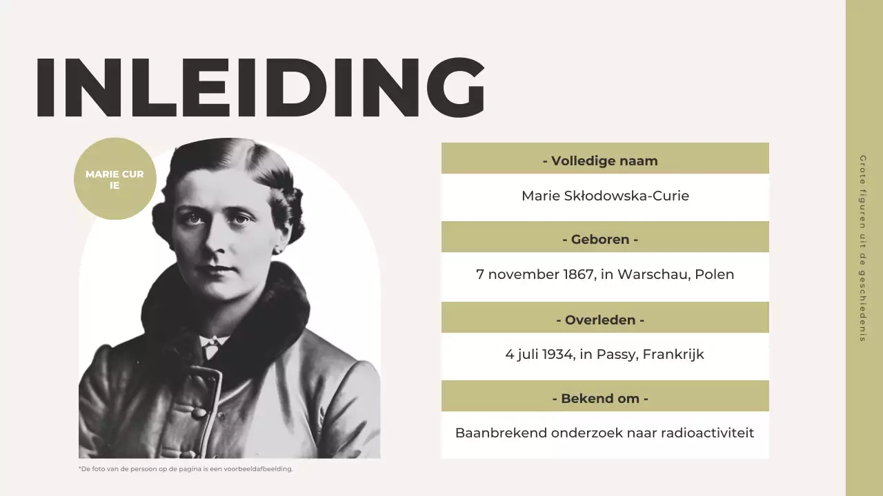 grijze klassieke geschiedenis presentatie