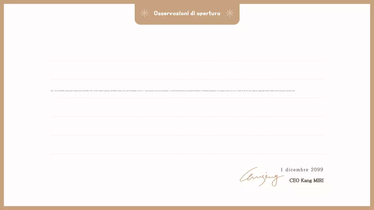 Invito semplice beige per la festa di fine anno