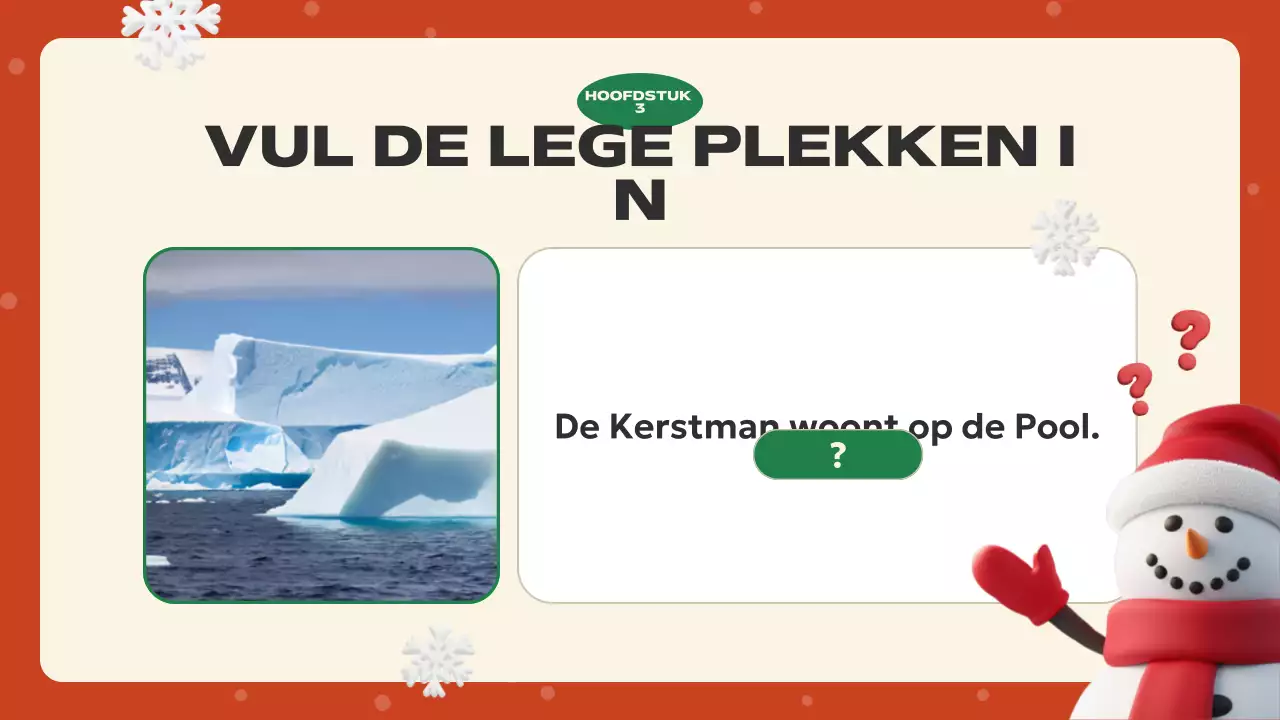 rode feestelijke vakantiepresentatie