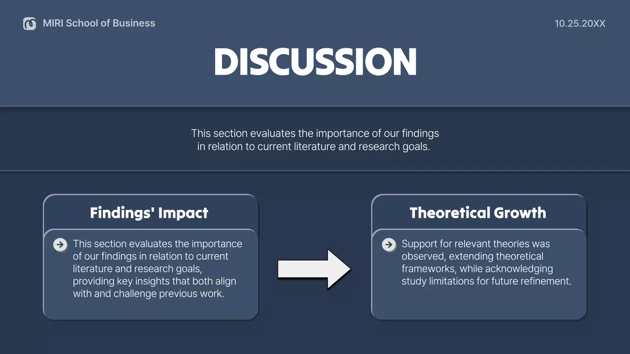 Blue Professional Thesis Presentation