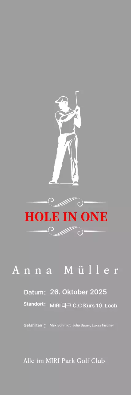 Klassische Golfplakette mit der Illustration eines Golfspielers