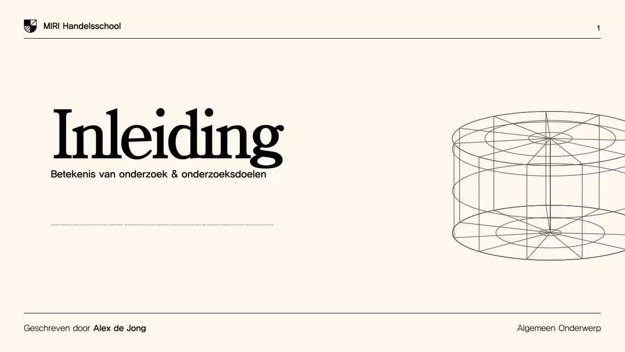 Beige moderne scriptiepresentatie