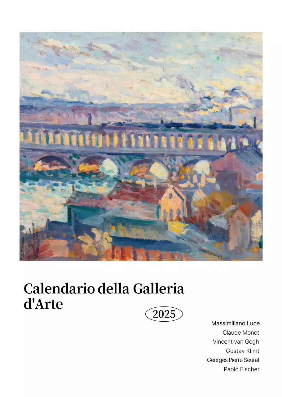 Calendario dell'arte classica