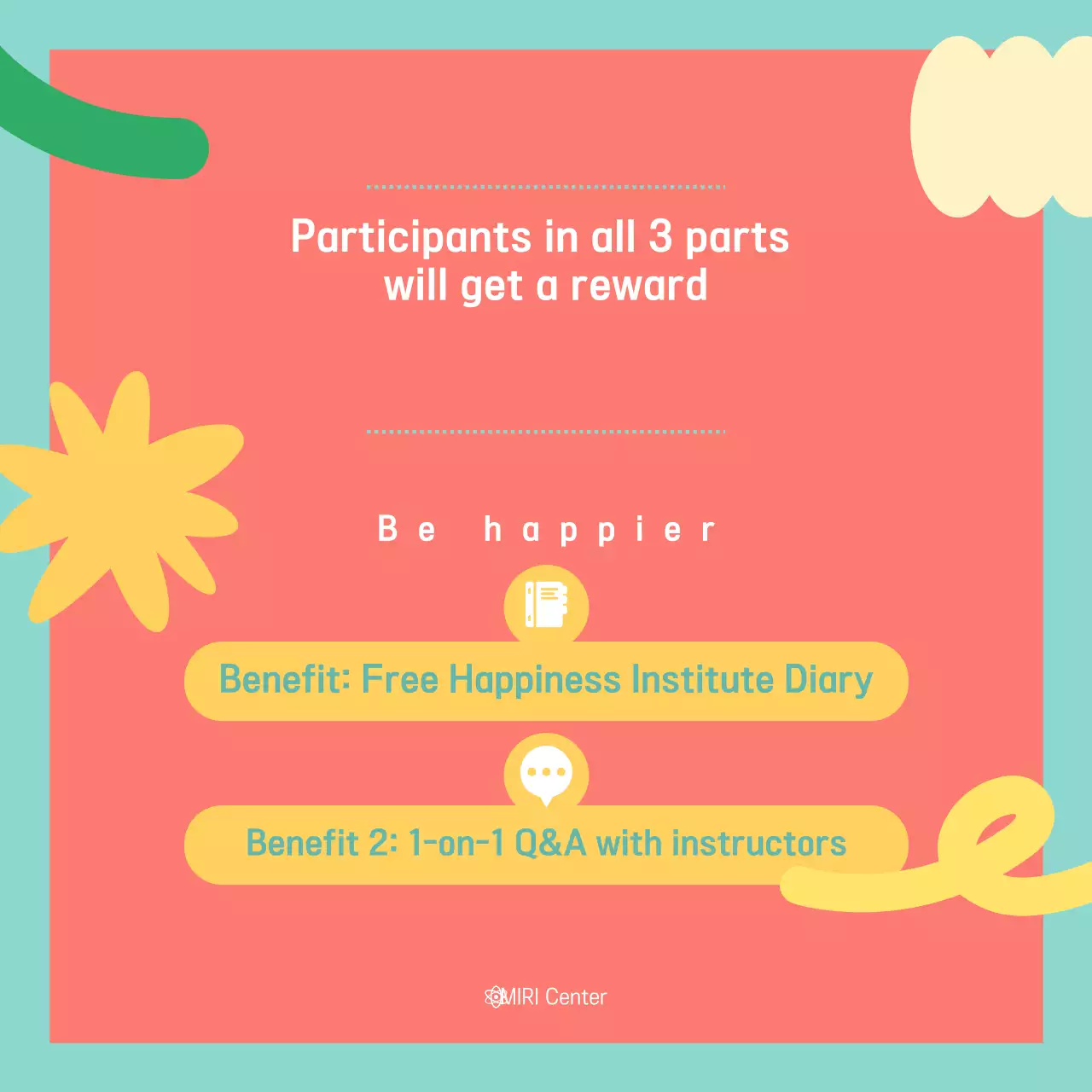 Coral Simple Lecture Announcement Instagram Carousel