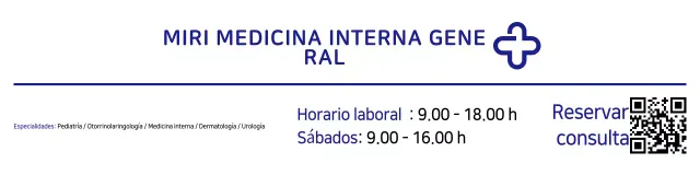 Guía hospitalaria por defecto azul