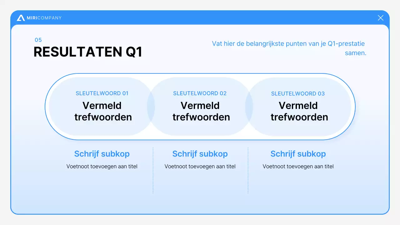 Blauwe moderne rapporten analyseren