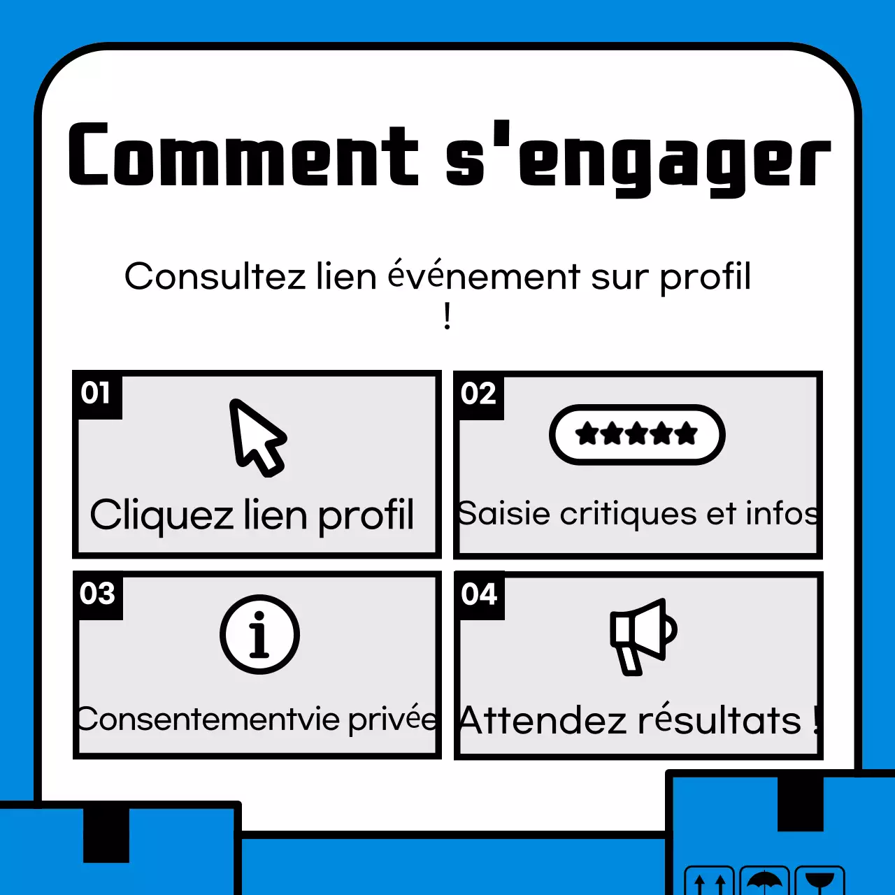 Annonces de l'événement Blue Gag