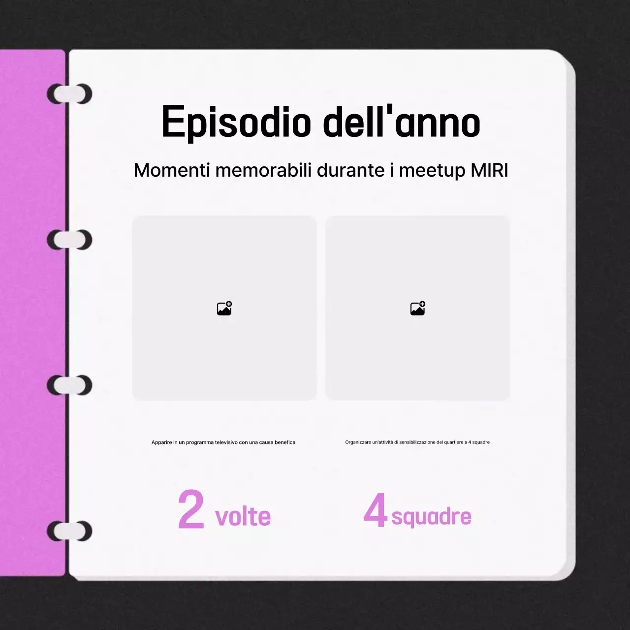 Diario semplice Mauve