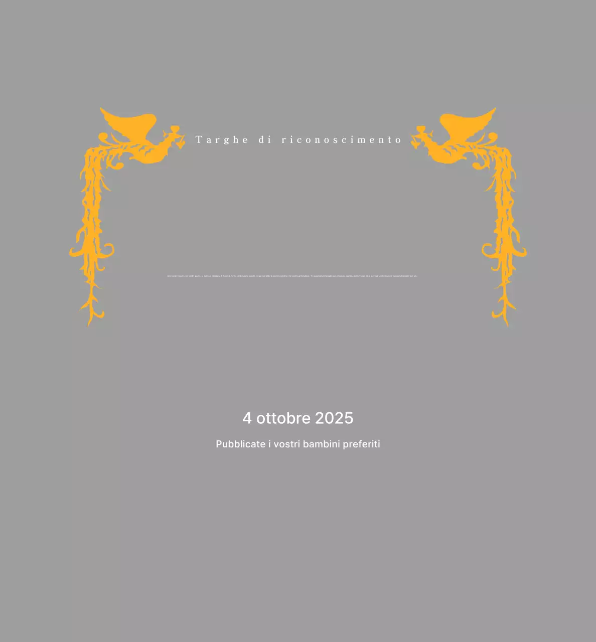 Classico trofeo da torneo di golf con decorazione a fenice colorata