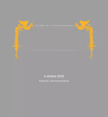 Classico trofeo da torneo di golf con decorazione a fenice colorata