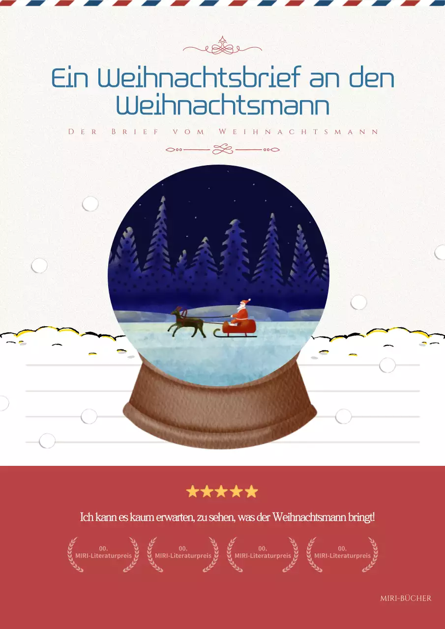 Rote festliche Weihnachtsdecke