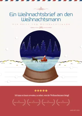 Rote festliche Weihnachtsdecke
