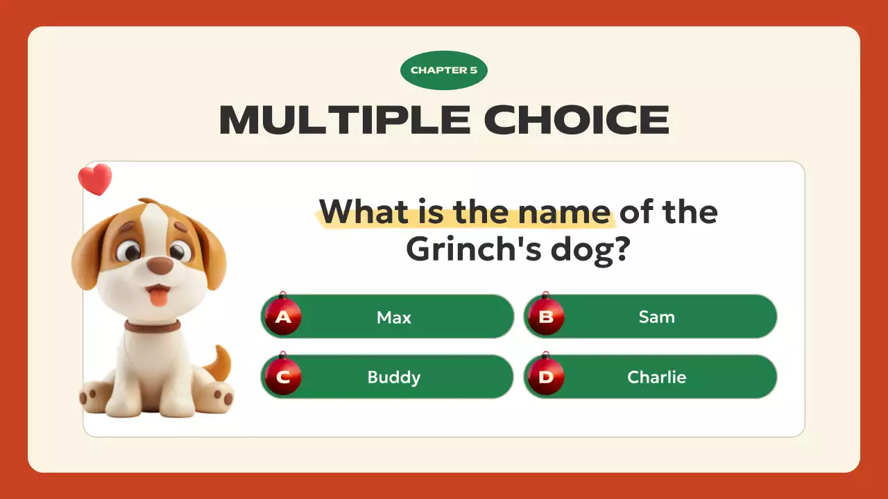 Red Festive Christmas Presentation