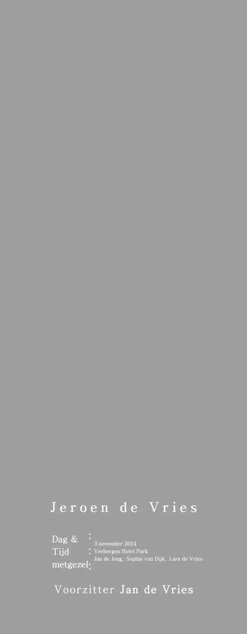 Klassieke Golftrofee met Patroon