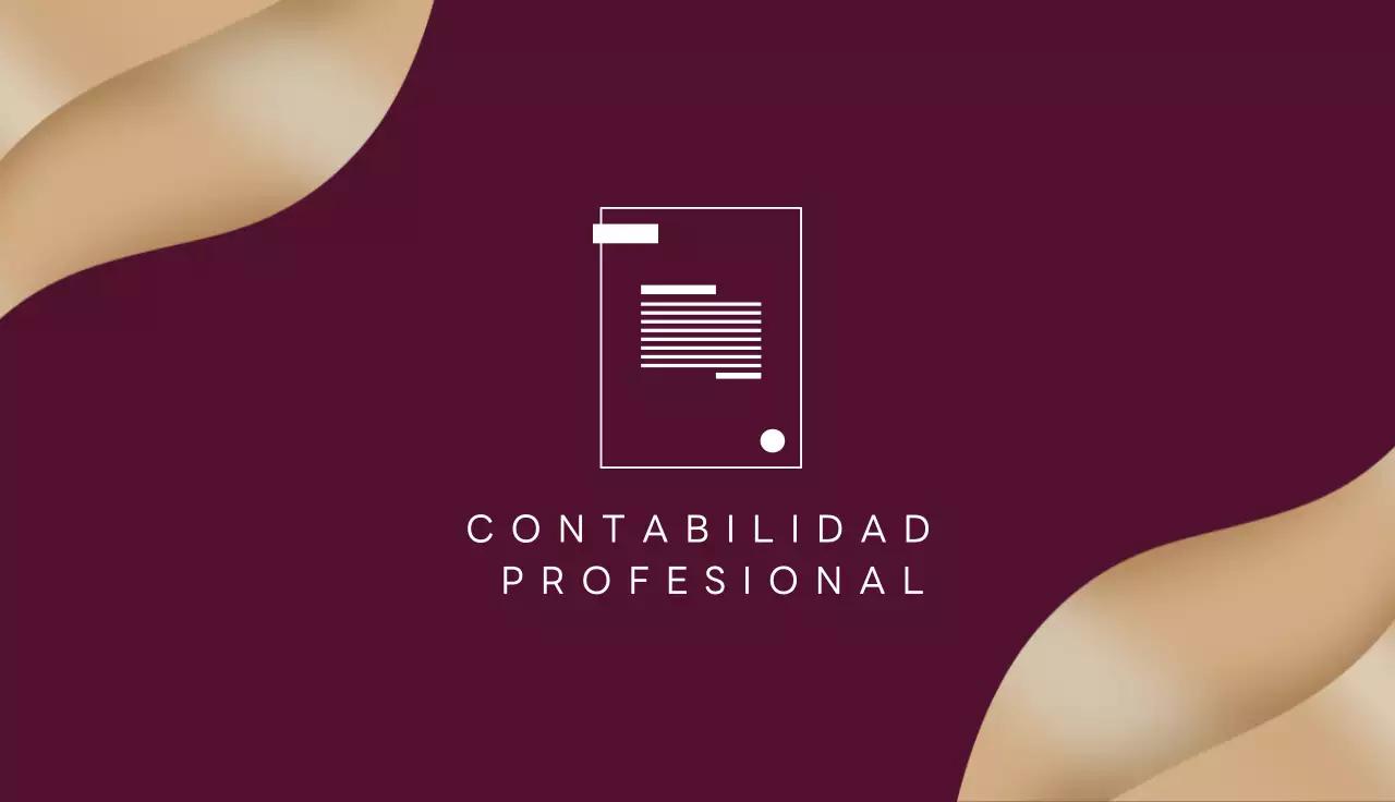 tarjeta de visita elegante beige