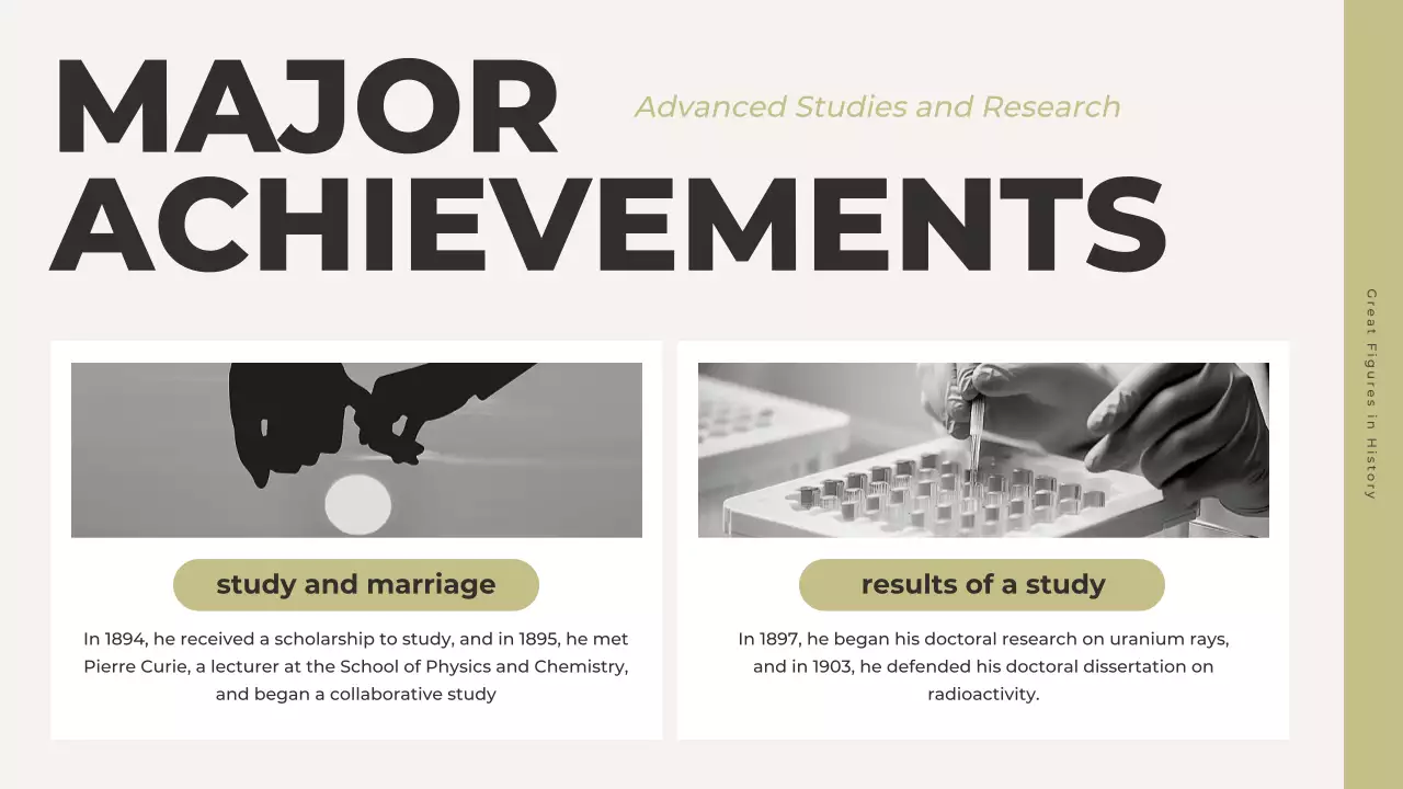 Beige Classic Scientist Presentation