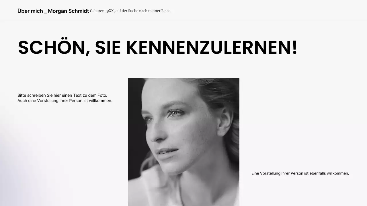 graue weiße moderne Präsentationsmappe