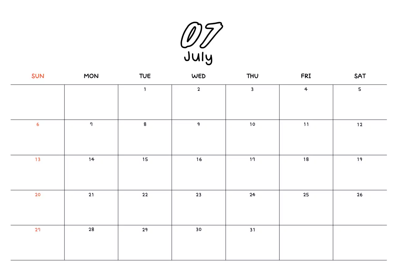 Kalender Tahun Baru Kuning