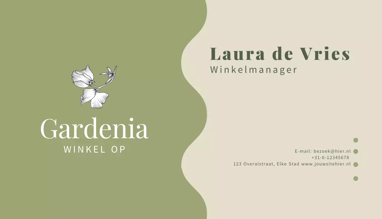 salie elegante boetiek kaart