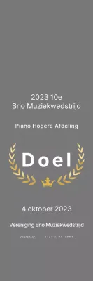 Nette Muziekwedstrijd Advertenties