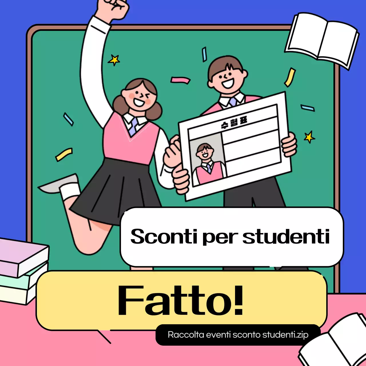 Una carrellata dei nostri eventi studenteschi preferiti in blu