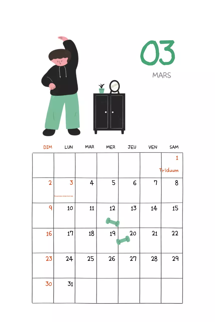 Un concept d'illustration coloré et mignon pour le quotidien