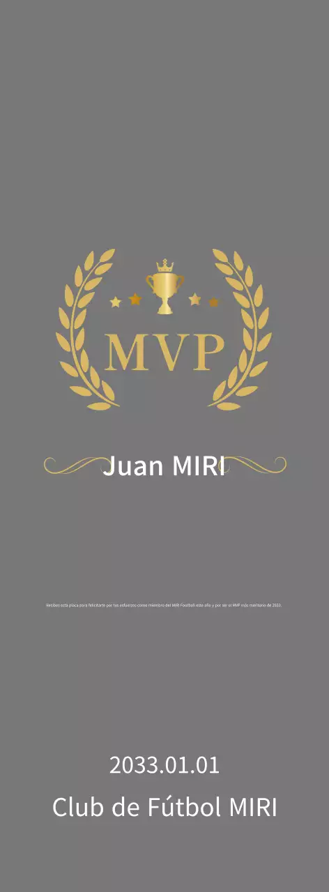 Placas deportivas clásicas