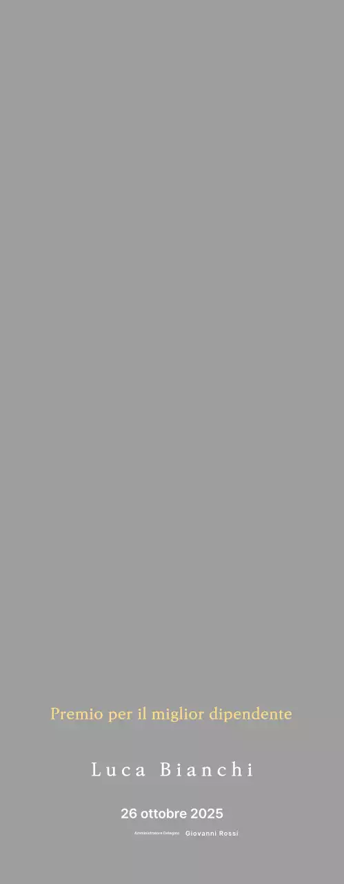 Targa d'iscrizione ordinata con allori