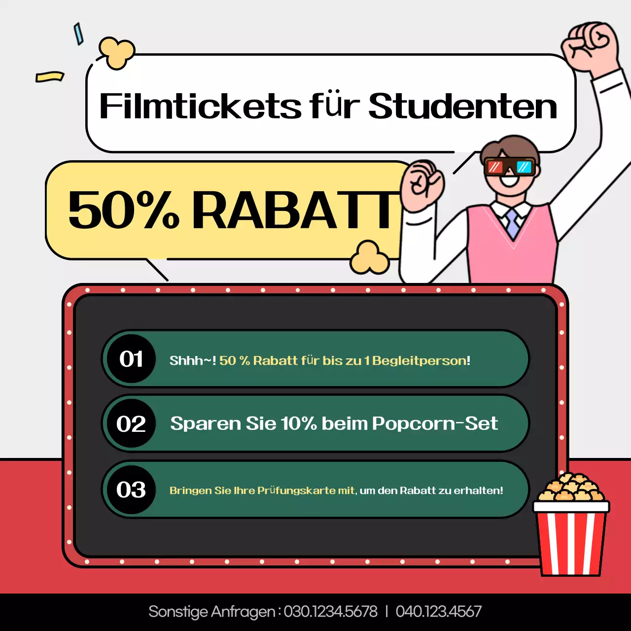 Ein Überblick über unsere Lieblingsveranstaltungen für Studenten in Blau