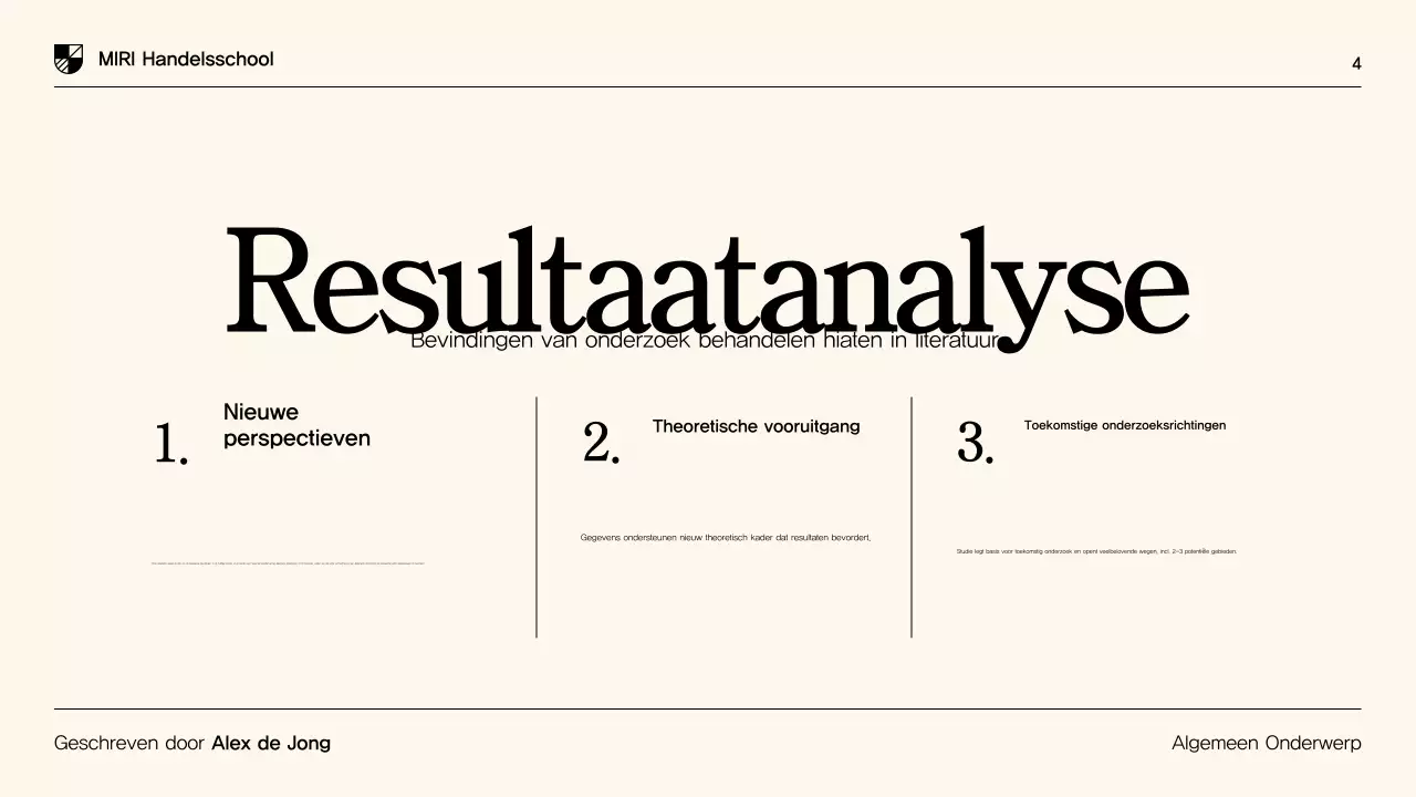 Beige moderne scriptiepresentatie