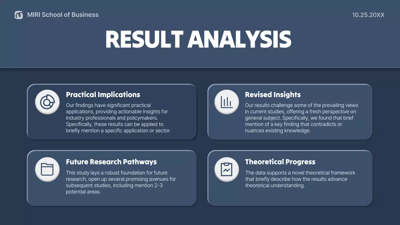 Blue Professional Thesis Presentation