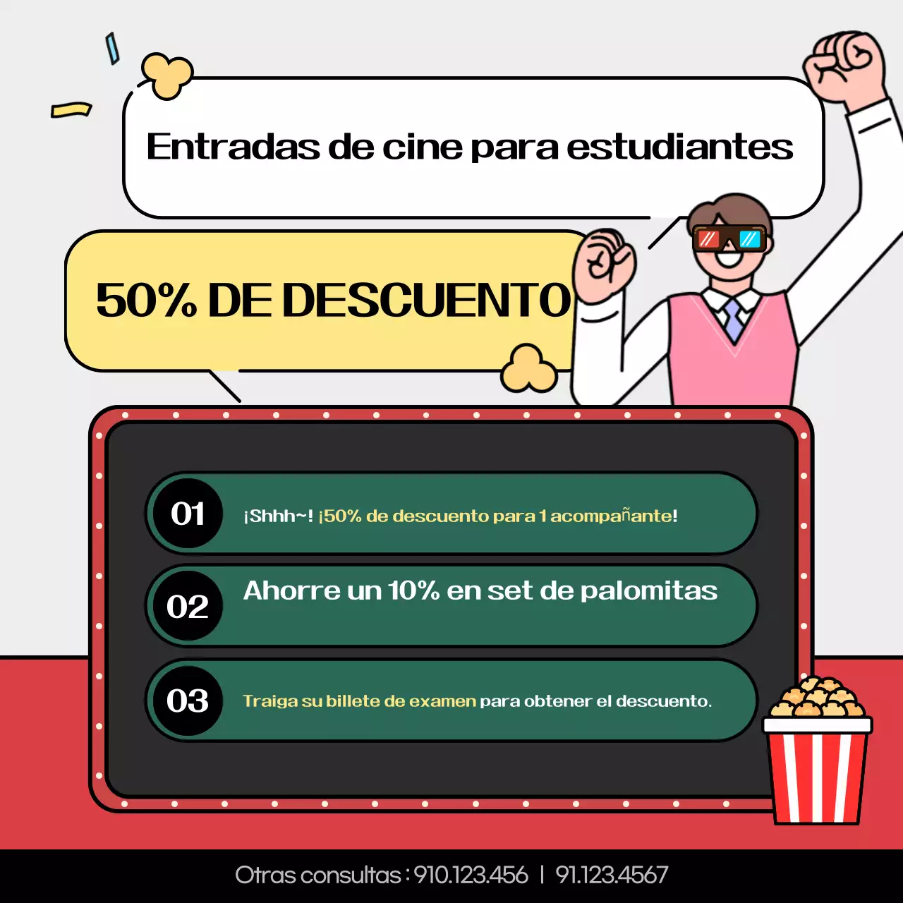 Nuestros eventos estudiantiles favoritos en azul