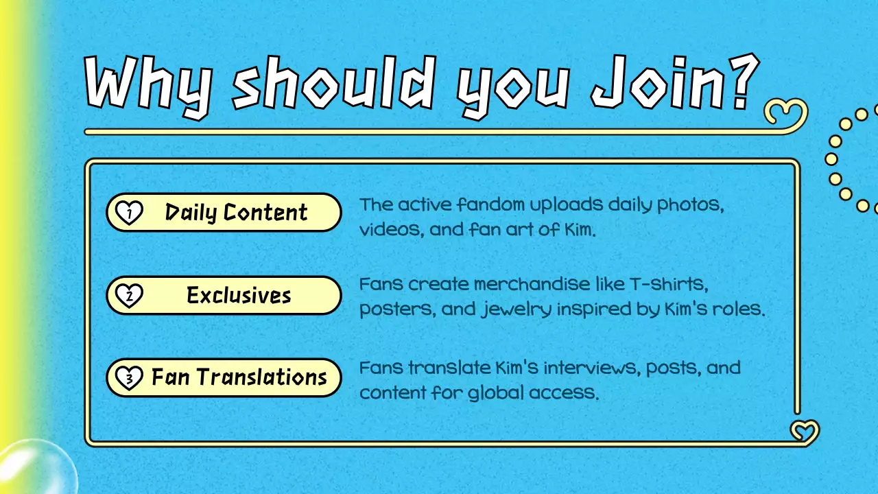 Blue Trendy K-Drama Pitch Presentation